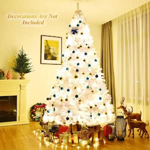 9 ft. Hinged Artificial Christmas Tree Premium Pine Tree 2132 Tips W/Metal Stand