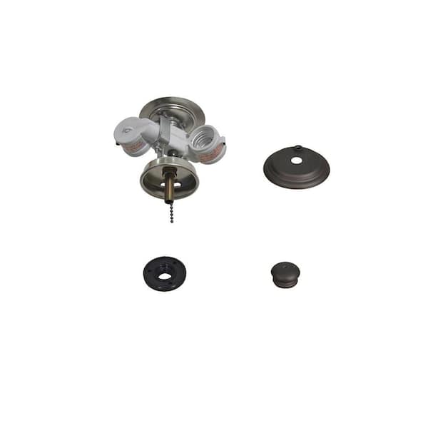 Miramar 60 in. Brushed Nickel Ceiling Fan Replacement Light Kit Miramar 60 in. Brushed Nickel Ceiling Fan Replacement Light Kit
