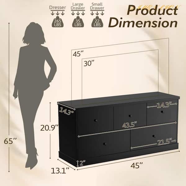 knee length dresses for ladies 45” Wide Dresser