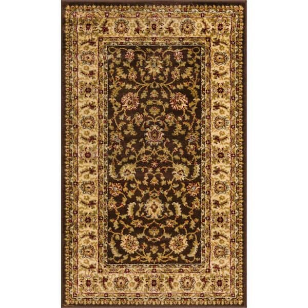 Unique Loom Voyage St. Louis Brown 3' 3 x 5' 3 Area Rug