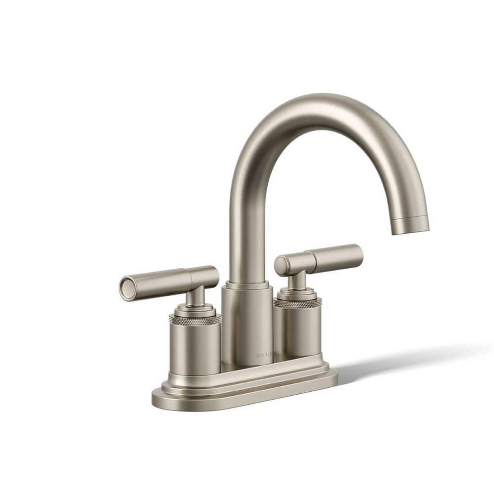 KOHLER Torrington 4 in. Centerset Double Handle Bathroom Faucet in