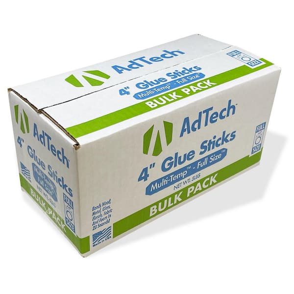 AdTech Crystal Clear Hot Glue Gun Sticks (W220-14ZIP50) – Full Size Hot  Glue Sticks. All-purpose glue sticks for crafting, scrapbooking & more. 50