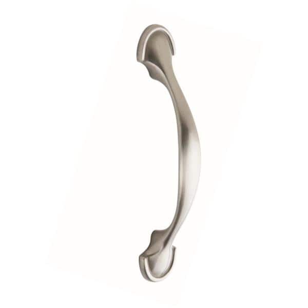 Satin Nickel 3-Inch Traditional Cabinet Pull with Mounting Hardware