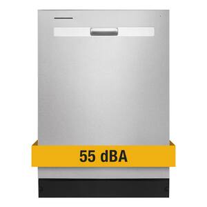 24 in. Fingerprint Resistant Stainless Steel Top Control Dishwasher