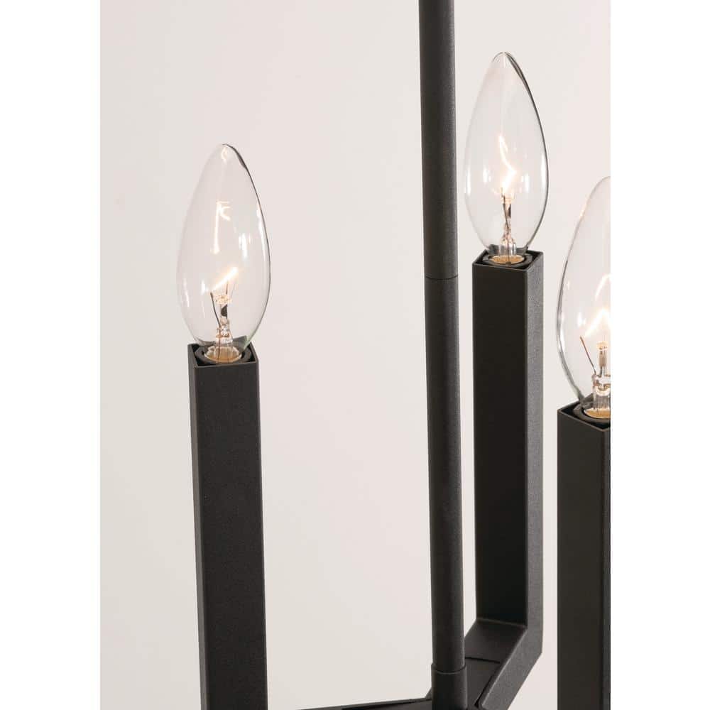 Modern Aged Brass and Black Mini Pendant Light for Indoor/Outdoor