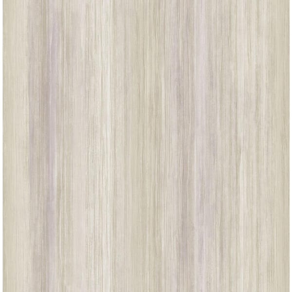 CASA MIA Soft Stripe BeigeandPink Paper Non-Pasted Strippable Wallpaper Roll (Cover 56.05 sq. ft.)