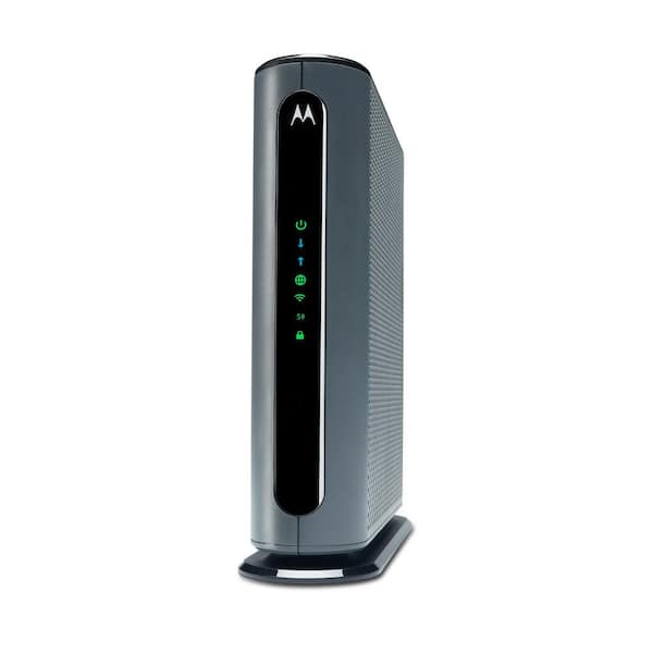 MOTOROLA 24 x 8 in. Cable Modem with AC1900 Dual Band Gigabit Router MG7700-10 - The Home Depot