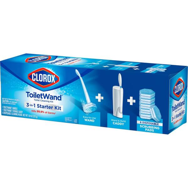 Clorox - ToiletWand Disposable Toilet Bowl Cleaner Kit