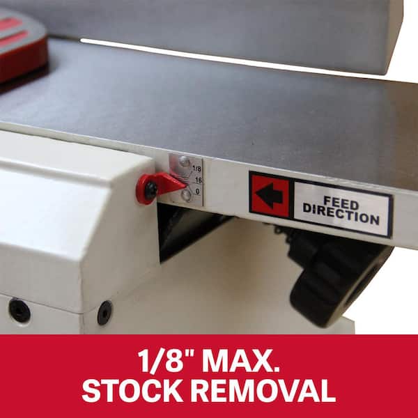 Jet 6 in. Helical Head Benchtop Jointer 718600 - The Home Depot