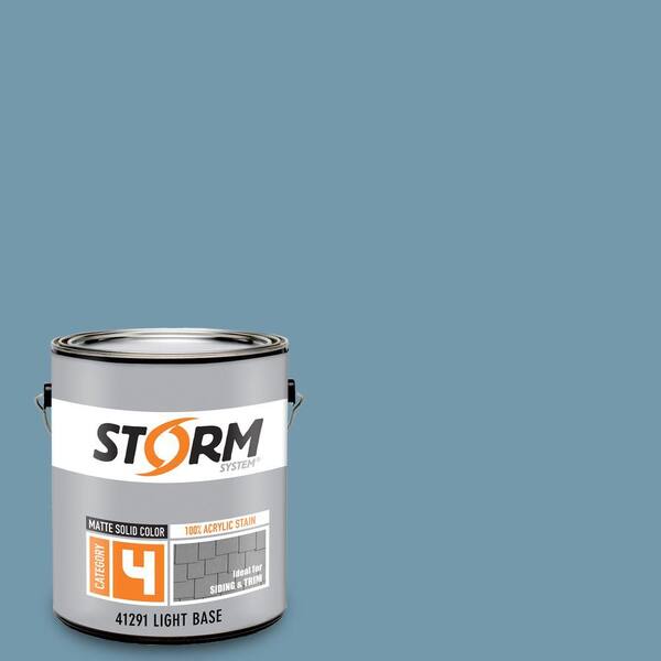 Storm System Category 4 1 gal. Hyannis Port Matte Exterior Wood Siding 100% Acrylic Stain