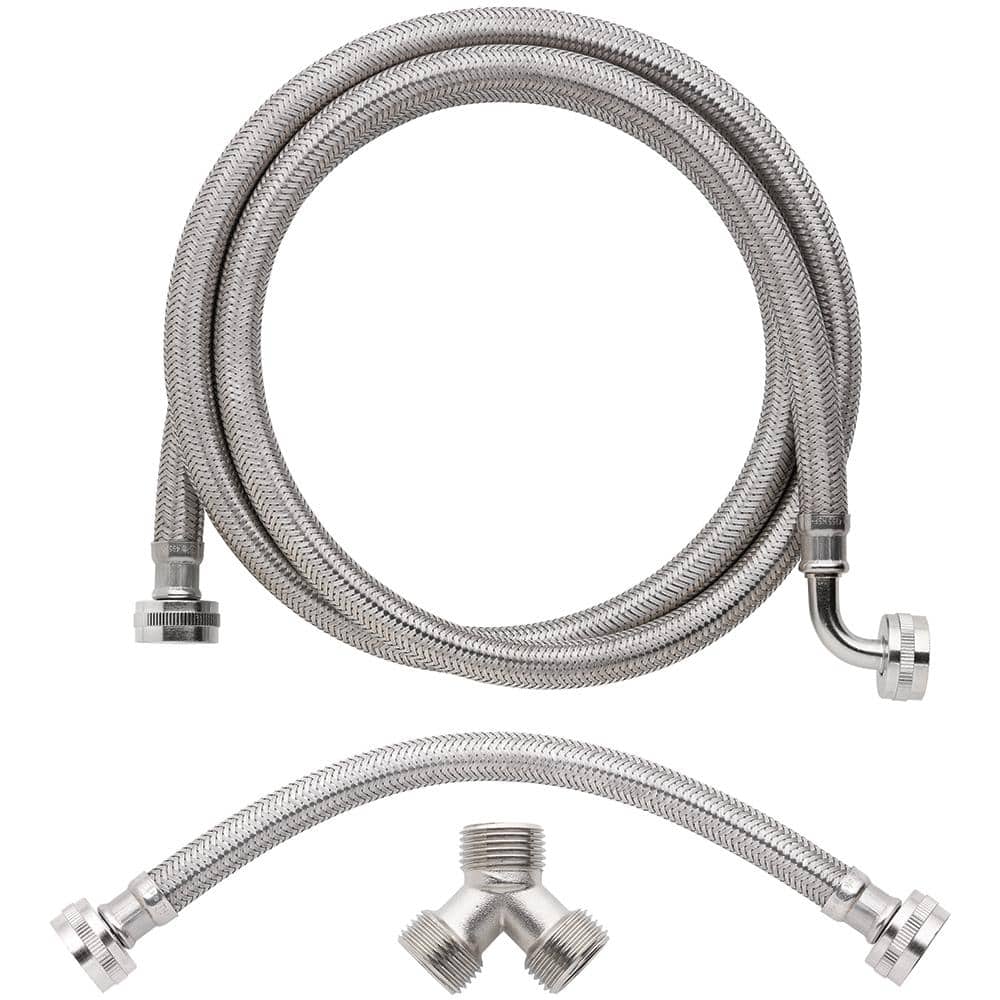 Details about   Certified Appliance 6 Ft Braided Stainless Steam Dryer Installation Kit 