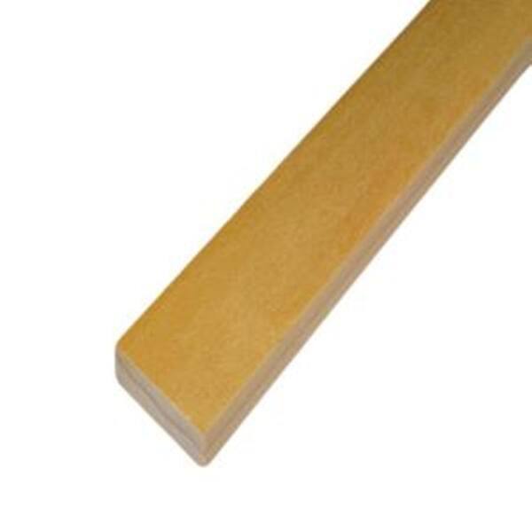 Builders Choice Poplar Board (Common: 1/2 in. x 3 in. x 3 ft.; Actual: 0.50 in. x 2.5 in. x 36 in.)