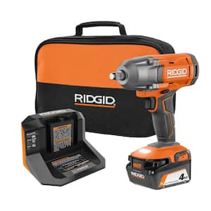 RIDGID 18V Cordless 1/2 in. Impact Wrench Kit w/Battery Deals