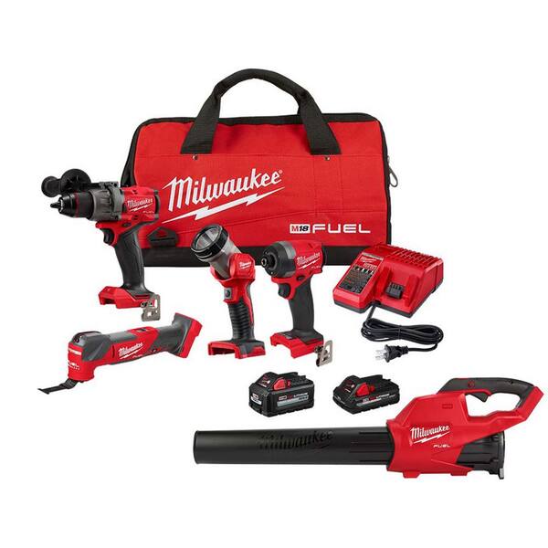 Milwaukee M18 FUEL Brushless Cordless Blower Kit with 8.0 Ah Battery &  Charger - Town Hardware & General Store