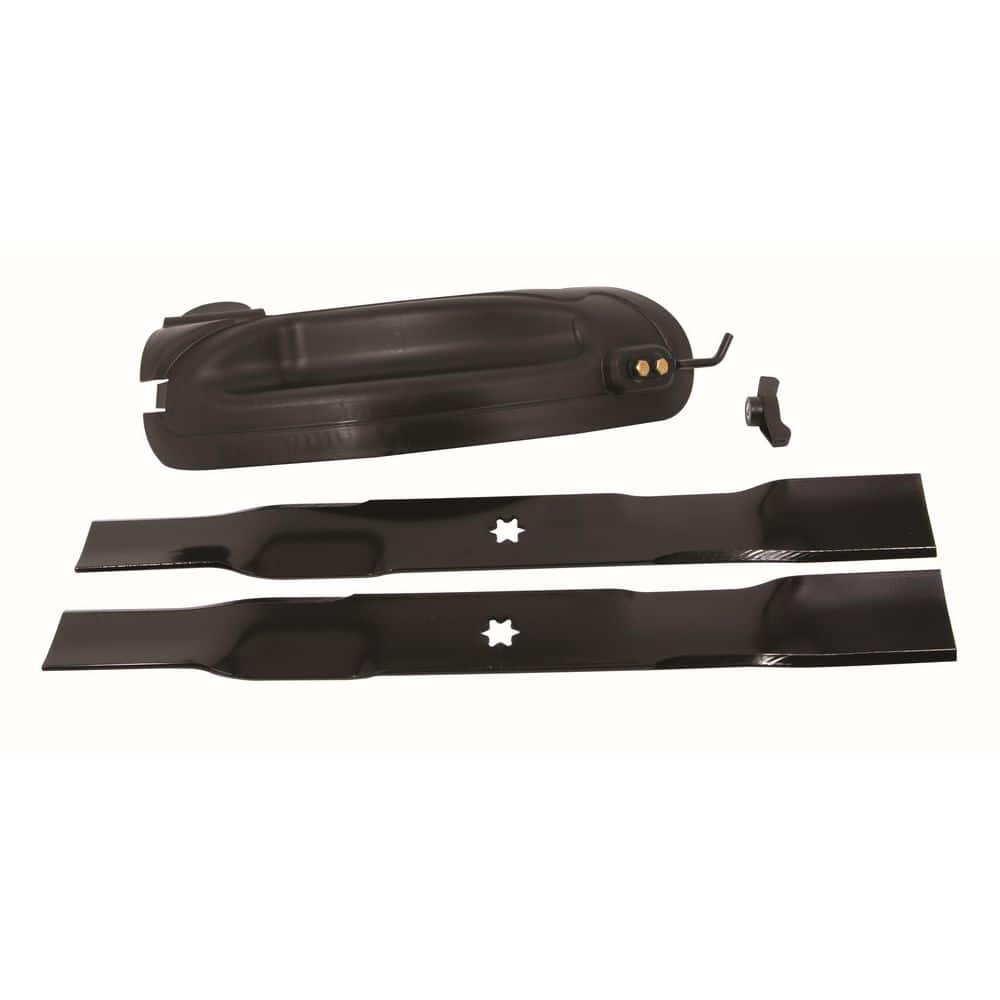 genuine factory parts original equipment 46 in. mulching kit with blades for lawn tractors and zero turn mowers (2010 thru 2021)