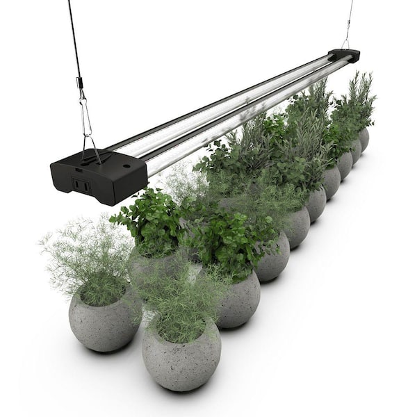 DYMOND 4 ft. LED Grow Light Full Spectrum 5000K Daylight and 660