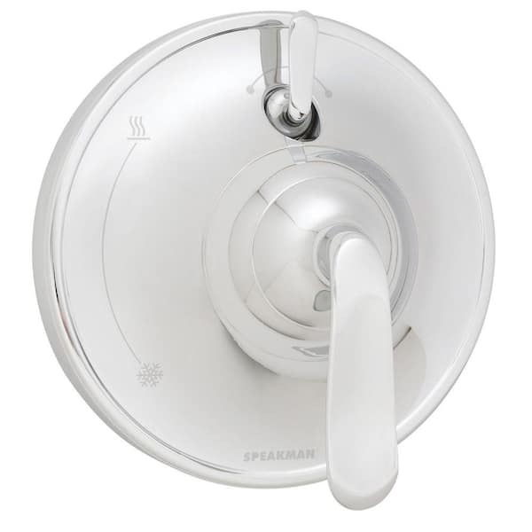 Speakman Caspian 1-Handle Pressure Balance Valve with Diverter and Trim in Polished Chrome