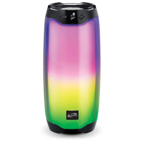 Portable Bluetooth Party Speaker with LED Color Changing Effects