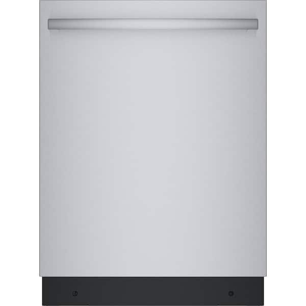 Bosch 800 Series 24 in. Top Control ADA Built-In Dishwasher in Stainless Steel with CrystalDry, 3rd Rack, 42dBA, and 6-Cycles