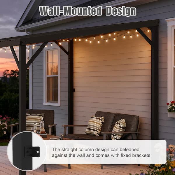 ザベスト　THE BEST 10BOX GAZEBEST 12 ft. x 10 ft. Large Heavy Duty Metal Outdoor Pergola