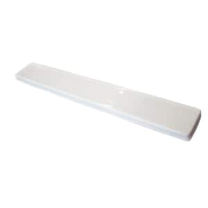 21.5 in. Universal Cultured Marble Side Splash in Solid White