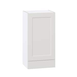 Littleton Painted 18 in. W x 35 in. H x 14 in. D in Gray Shaker Assembled Wall Kitchen Cabinet with a Drawer