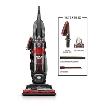 WindTunnel 3 Max Performance Pet Bagless Upright Vacuum Cleaner Machine with HEPA Media Filtration