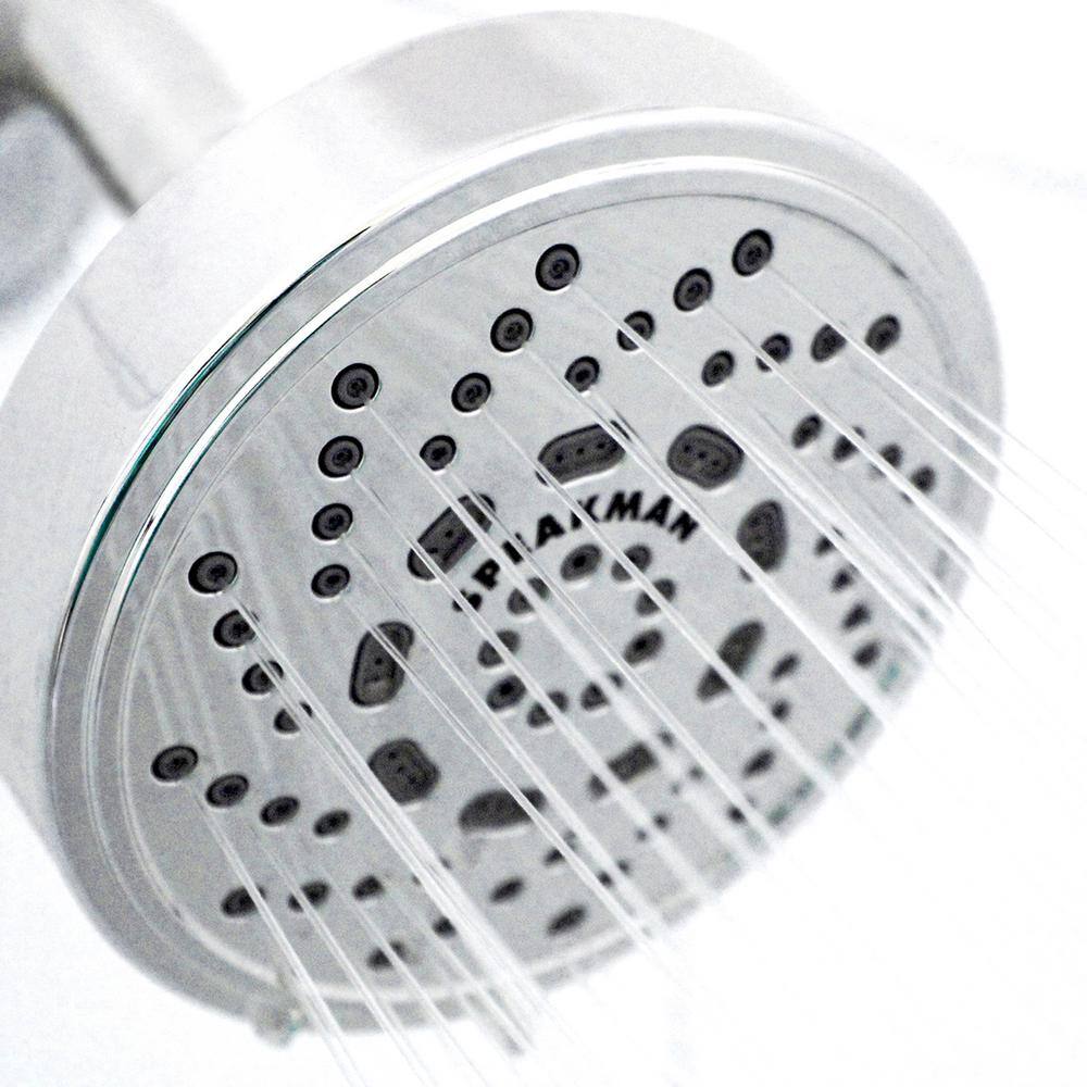 Echo Polished Chrome Multi-Function Wall Mounted Shower Head