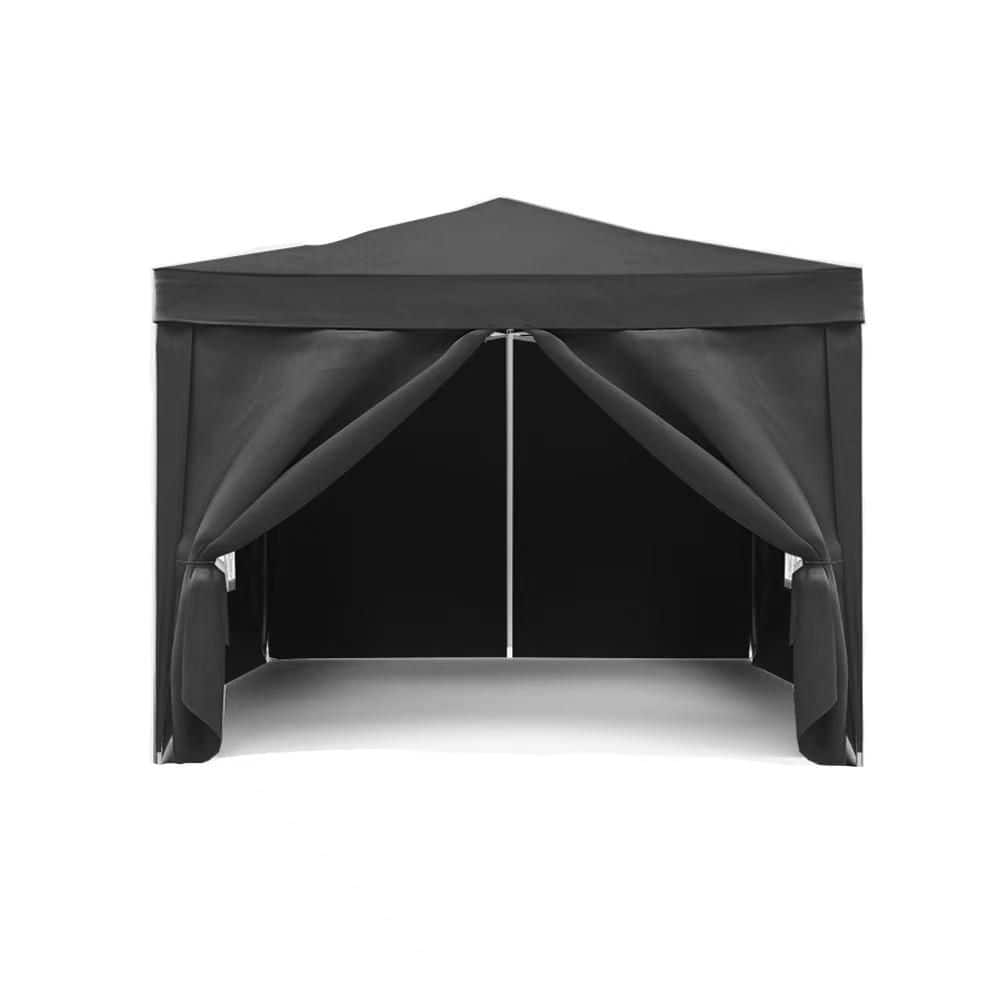 10 ft. x 10 ft. Outdoor Folding Portable Tent with 4-Removable Side Walls f