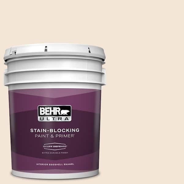 BEHR ULTRA 5 gal. #ECC-41-1 Fair Winds Extra Durable Eggshell Enamel Interior Paint & Primer