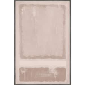 "Bound by Oath" by Marmont Hill Floater Framed Canvas Abstract Art Print 24 in. x 16 in. .