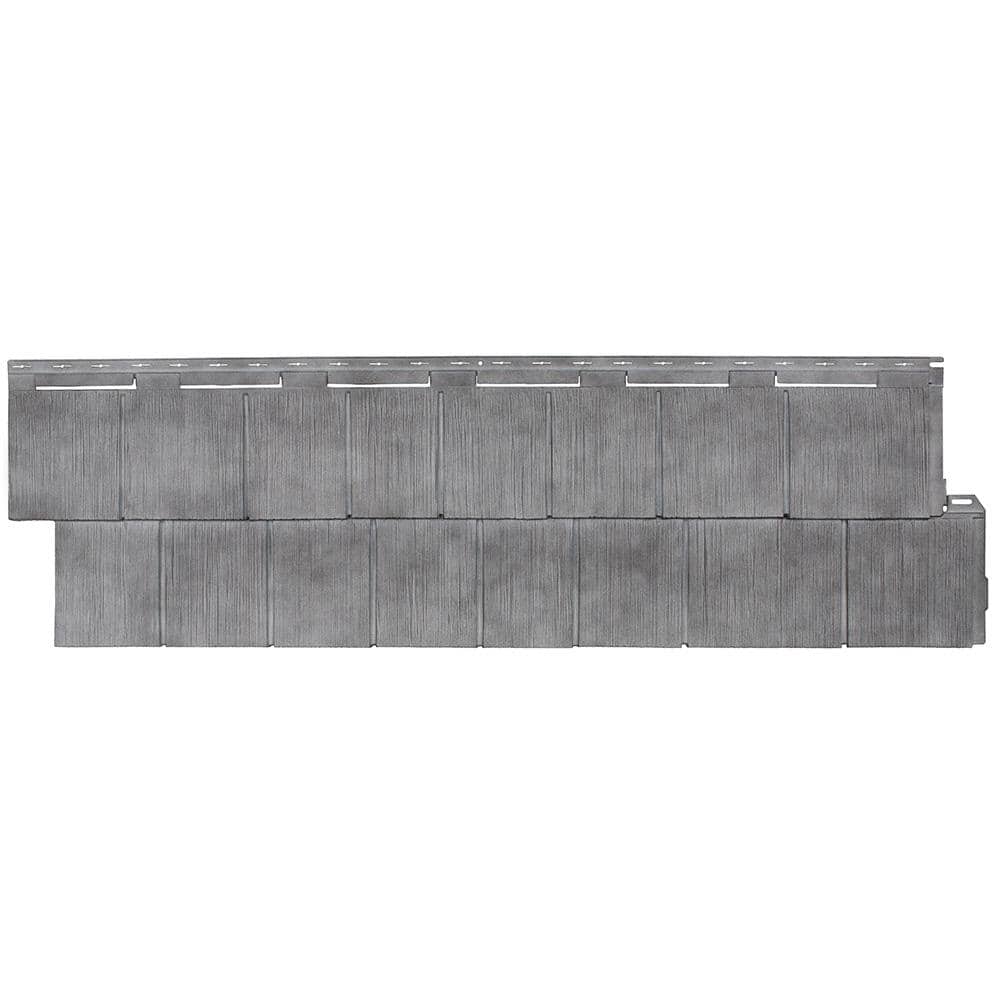 Novik NovikShake 14.5 in. x 48.75 in. RS RoughSawn Shake Polymer