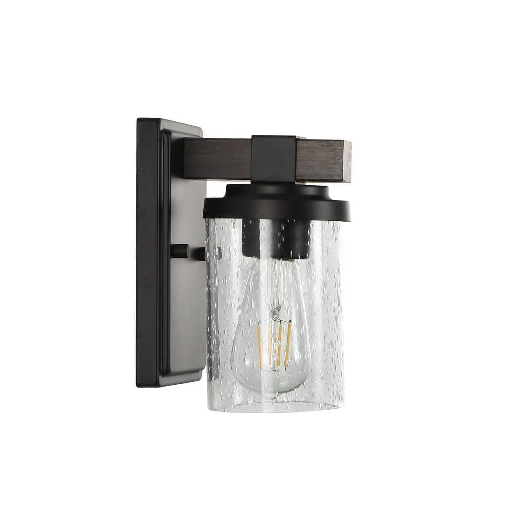 Bungalow Oil-Rubbed Bronze Cylinder LED Vanity Light