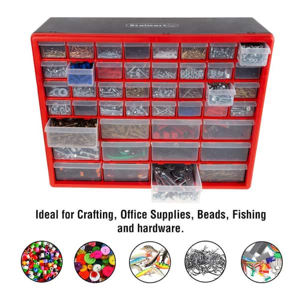 Stalwart 44-Compartment Small Parts Organizer HW2200014 - The Home