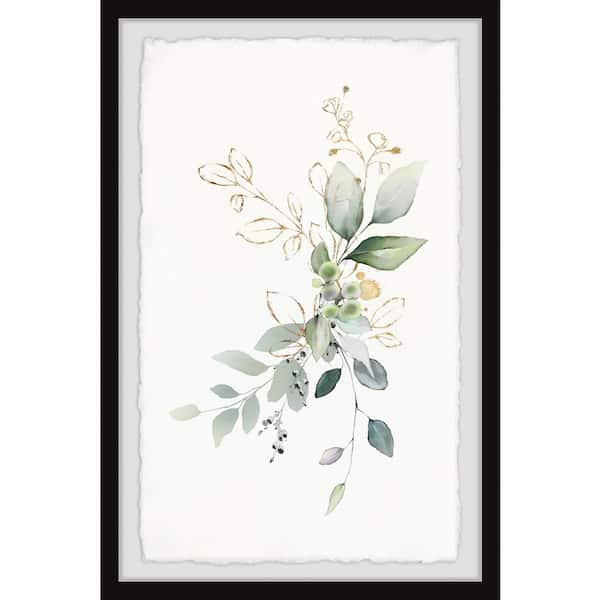 Unbranded "Bloom With Grace" by Marmont Hill Framed Nature Art Print 12 in. x 8 in.