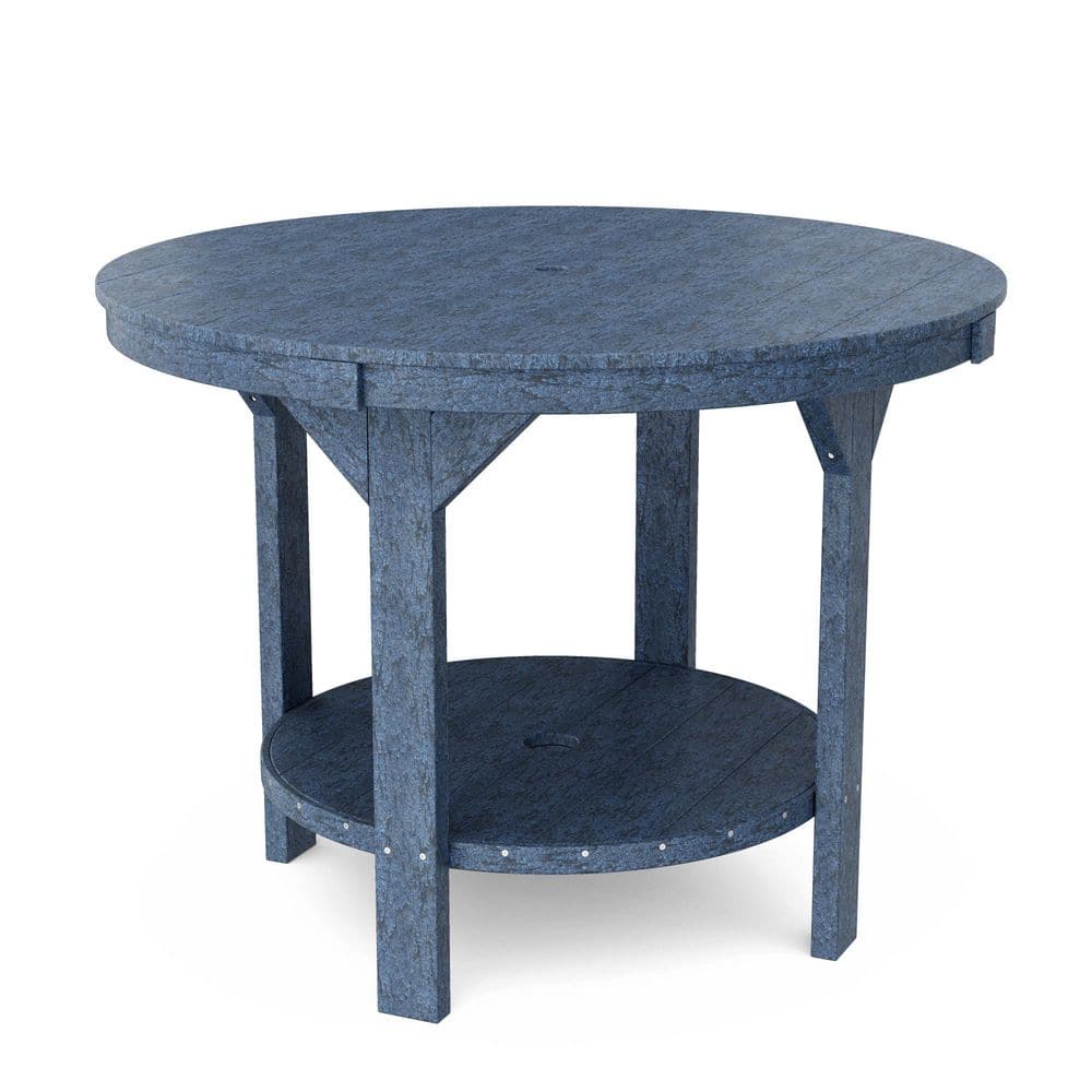 Heritage Patriot Blue HDPE Plastic Outdoor 48 in. Pub Counter Height Table price history on PriceWatchPro
