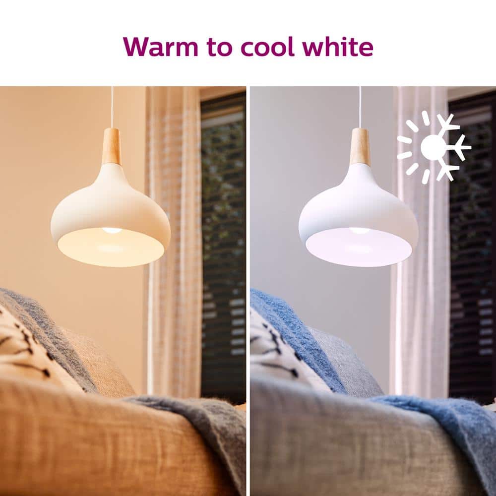 Philips 60W Multi-Color Smart LED Light Bulb with Wi-Fi