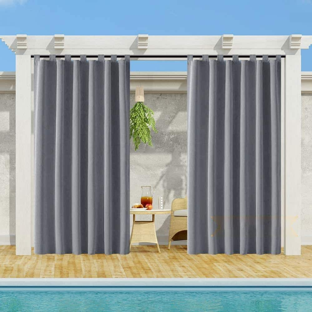 Pro Space Grey Outdoor Other Blackout Curtain - 10 in. W x 15 in. L ...