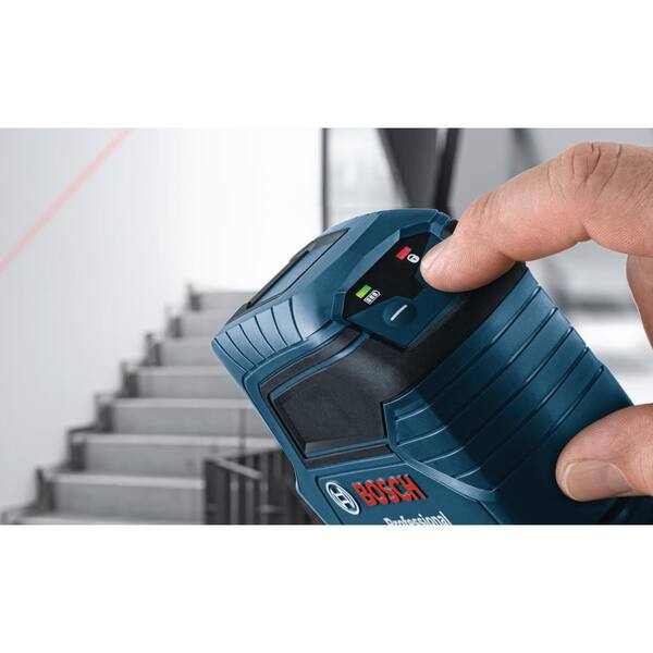 Bosch 50 ft. Cross Line Laser Level Self Leveling with VisiMax