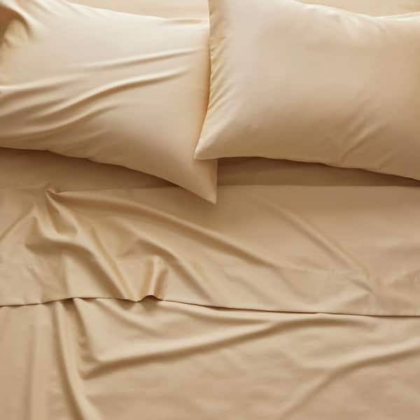 Legends Hotel Supima Yellow Twin Sateen Duvet Cover