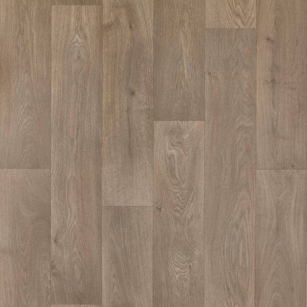 Take Home Sample - Taupe Brown Oak Wood 10 MIL x 6 in. x 9 in. Waterproof Vinyl Sheet Flooring price history on PriceWatchPro