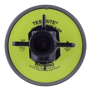 Testrite 3 in. PVC Schedule 40 Test Plug with Valve Fitting