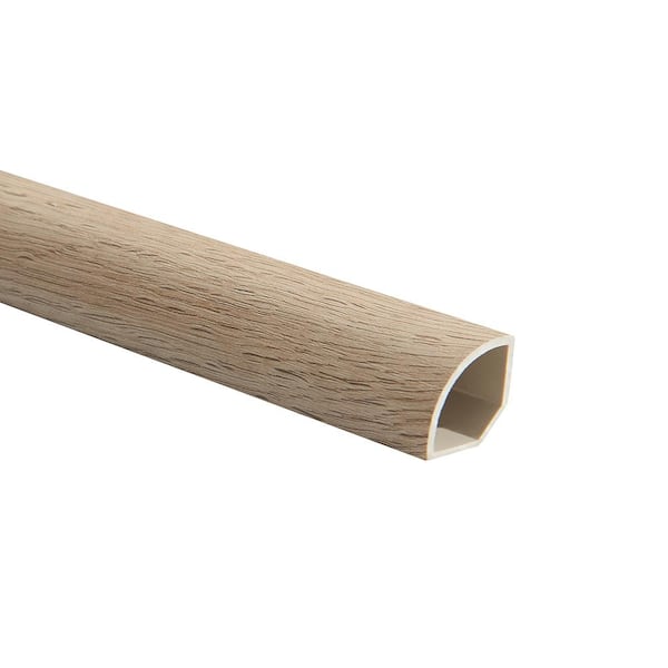 Malibu Wide Plank French Oak Newark 0.59 in. T x 1.023 in. W x 94.48 in. L Quarter Round