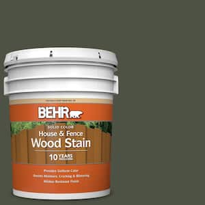 5 gal. #SC-108 Forest Solid Color House and Fence Exterior Wood Stain