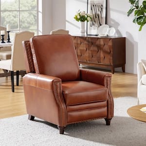 JAYDEN CREATION Theresa Camel Mid-century Leather Standard (No