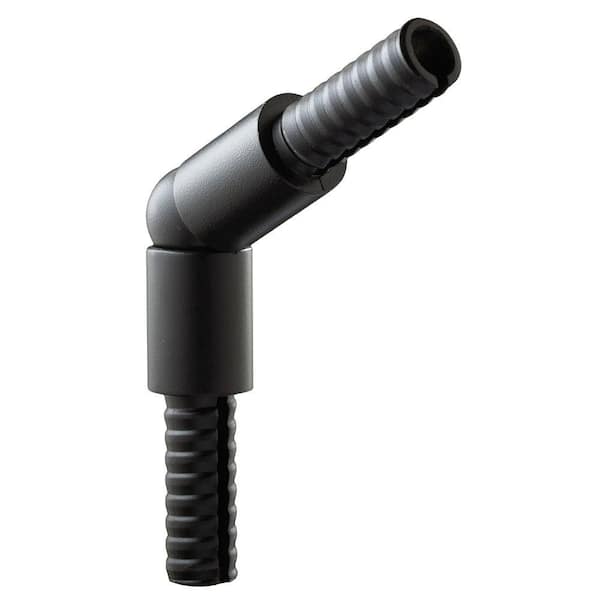 Black ADA Hand Rail External Swivel