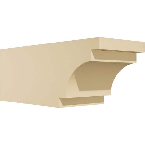 Ekena Millwork Standard Mediterranean 6 in. W x 6 in. H x 16 in. D Polyurethane Rafter Tail Outlooker