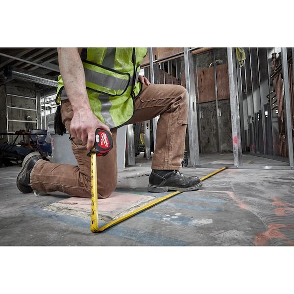 Milwaukee - 25 ft. x 1-5/16 in. Gen II STUD Magnetic Tape Measure with 17 ft. Reach