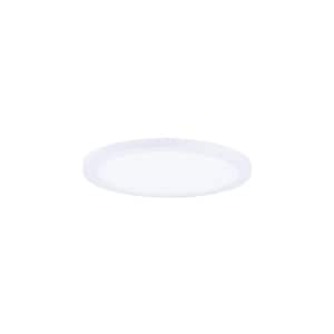 Wafer 5.5 in. RD Integrated LED Surface Flush Mount 3000K