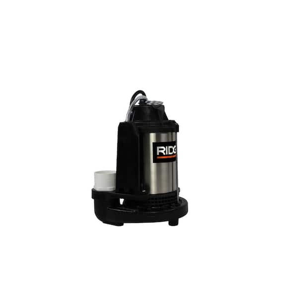 Reviews for RIDGID 1 HP Stainless Steel Dual Suction Sump Pump